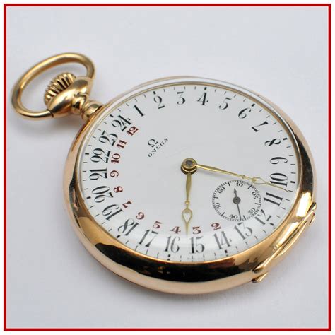 omega pocket watch with 12 and 24 hr time|omega pocket watch value.